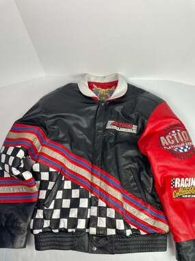 Jeff Hamilton Action Performance Limited Edition Leather Racing Jacket large
